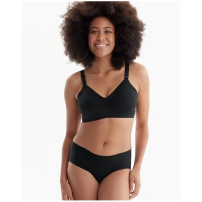 Reggiseno Per Allattamento YN21 Ultra Soft Momcozy Nero S Reggiseno Per Allattamento YN21 Ultra Soft Momcozy Nero S