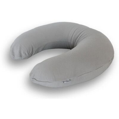 Cuscino Allattamento Bamboom Combi Cosy Grey Cuscino Allattamento Bamboom Combi Cosy Grey