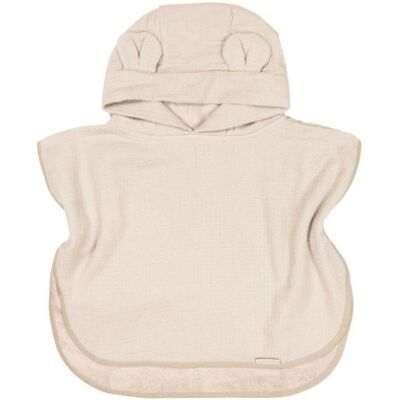 Poncho Waffle 2-4 anni Bamboom Warm White Poncho Waffle 2-4 anni Bamboom Warm White