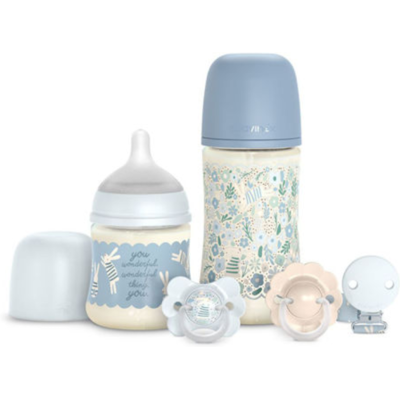 Welcome Baby Set Wonder - Suavinex Azzurro Welcome Baby Set Wonder - Suavinex Azzurro