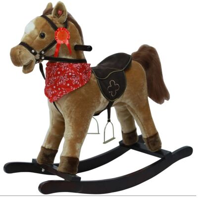 Mandelli Cavallo a dondolo con suoni Marrone Mandelli Cavallo a dondolo con suoni Marrone