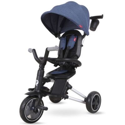 Triciclo Pieghevole 3 in 1 Qplay Nova - Blu Triciclo Pieghevole 3 in 1 Qplay Nova - Blu