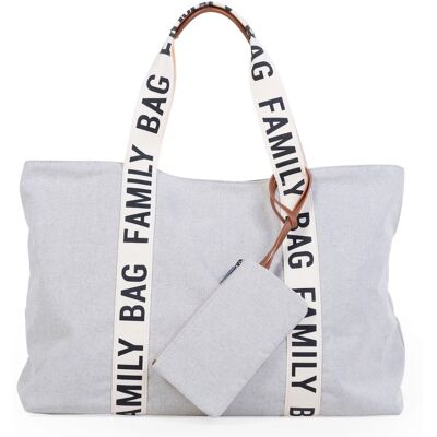 Child Home Borsa Weekend Childhome Family Bag Bianco Child Home Borsa Weekend Childhome Family Bag Bianco