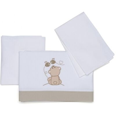 Set Lenzuola Foppapedretti - Golosone, 3 Pezzi Set Lenzuola Foppapedretti - Golosone, 3 Pezzi