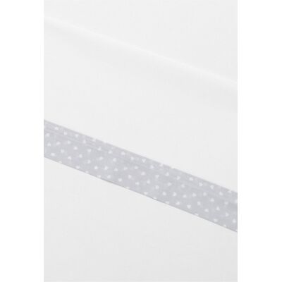 Completo Lenzuolo Erbesi Cuoricini 2 PZ Grigio Completo Lenzuolo Erbesi Cuoricini 2 PZ Grigio