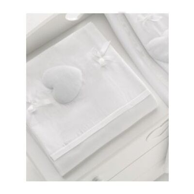 Coperta Pile Erbesi Linea Dolce Bianco Coperta Pile Erbesi Linea Dolce Bianco