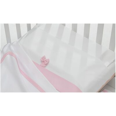 Set Lenzuola Lettino Erbesi Dudù Rosa Set Lenzuola Lettino Erbesi Dudù Rosa