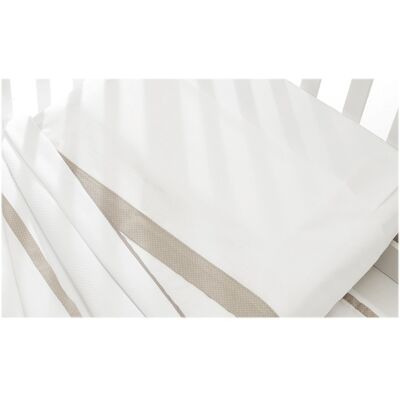 Set Lenzuola Lettino Erbesi Dudù Tortora Set Lenzuola Lettino Erbesi Dudù Tortora