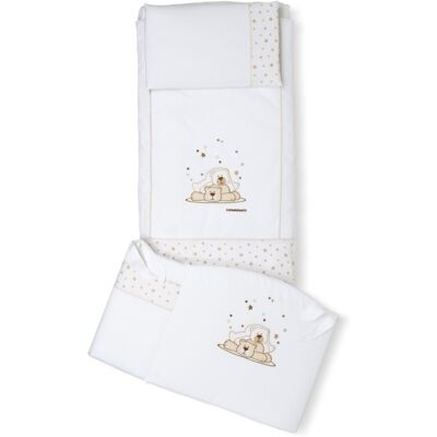 Completo Piumone Foppapedretti Dolcestella Tortora Completo Piumone Foppapedretti Dolcestella Tortora