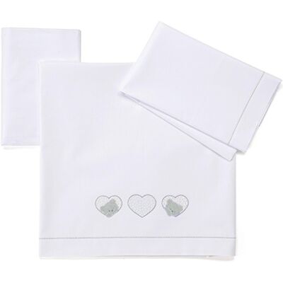 Foppapedretti Lovely Bianco Set di Biancheria da Lettino - Bedding Set Foppapedretti Lovely Bianco Set di Biancheria da Lettino - Bedding Set