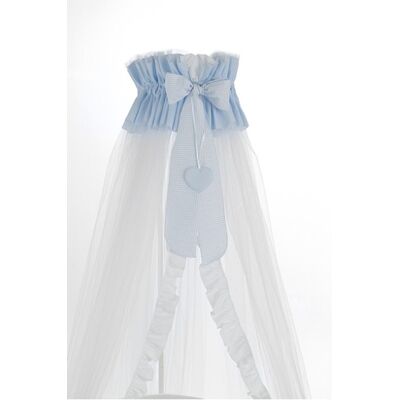 Velo Zanzariera Erbesi Collezione Ariel + Asta Azzurro Velo Zanzariera Erbesi Collezione Ariel + Asta Azzurro