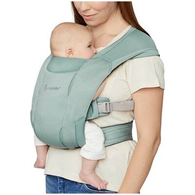 Marsupio Ergobaby Embrace Salvia tessuto mesh Marsupio Ergobaby Embrace Salvia tessuto mesh