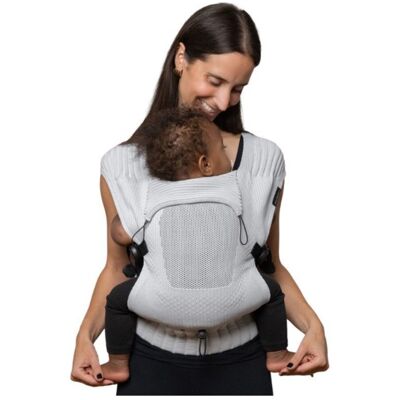 BabyBjorn Flybaby marsupio Newborn+ 3.2-15 kg Grey BabyBjorn Flybaby marsupio Newborn+ 3.2-15 kg Grey