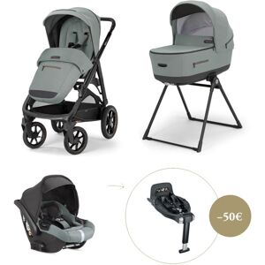 System Quattro Inglesina Aptica XT con Darwin Recline + Base Isofix 360° Igloo Grey System Quattro Inglesina Aptica XT con Darwin Recline + Base Isofix 360° Igloo Grey