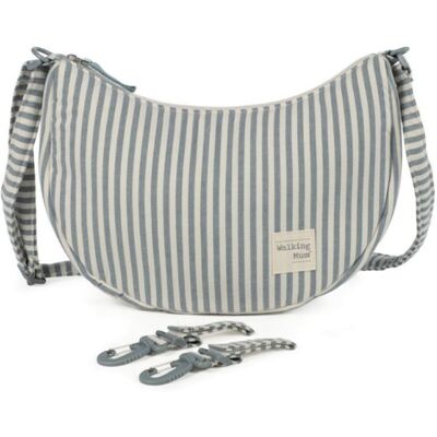 Borsa a Tracolla Gondola Praliné Strisce - Walking Mum Matcha Borsa a Tracolla Gondola Praliné Strisce - Walking Mum Matcha