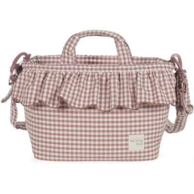 Borsa Fasciatoio Praliné Vichy - Walking Mum Moka Borsa Fasciatoio Praliné Vichy - Walking Mum Moka