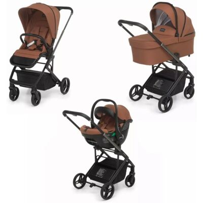 Trio Tic Toc con Passeggino, Navicella e Seggiolino Auto i-Size 40-87cm - Foppapedretti Tuscany Trio Tic Toc con Passeggino, Navicella e Seggiolino Auto i-Size 40-87cm - Foppapedretti Tuscany