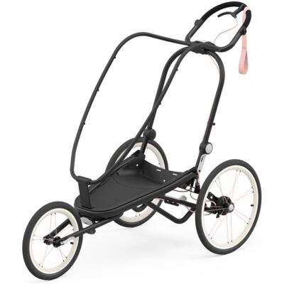 Cybex Gold Telaio Passeggino Cybex Sport Zeno Nero con dettagli rosa Cybex Gold Telaio Passeggino Cybex Sport Zeno Nero con dettagli rosa
