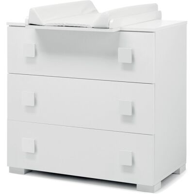 Comò Con Prolunga Fasciatoio Erbesi Evolution Bianco Comò Con Prolunga Fasciatoio Erbesi Evolution Bianco
