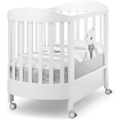 Lettino Erbesi Tato Ovale Bianco grigio Lettino Erbesi Tato Ovale Bianco grigio