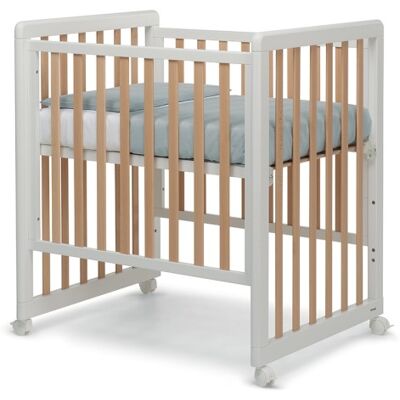 Lettino Evolutivo 8in1 Brevi Forever Bianco/Naturale Grey Lettino Evolutivo 8in1 Brevi Forever Bianco/Naturale Grey