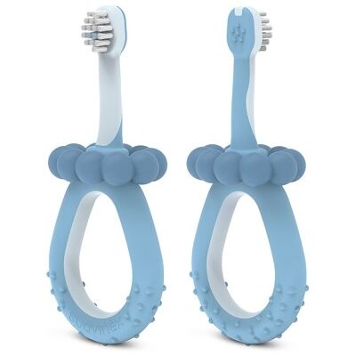 Spazzolino Primi Denti 0-2 anni Suavinex Azzurro Spazzolino Primi Denti 0-2 anni Suavinex Azzurro