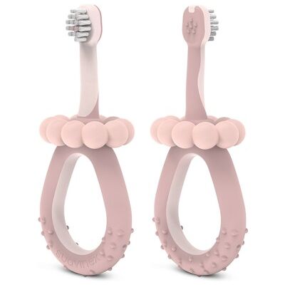 Spazzolino Primi Denti 0-2 anni Suavinex Rosa Spazzolino Primi Denti 0-2 anni Suavinex Rosa