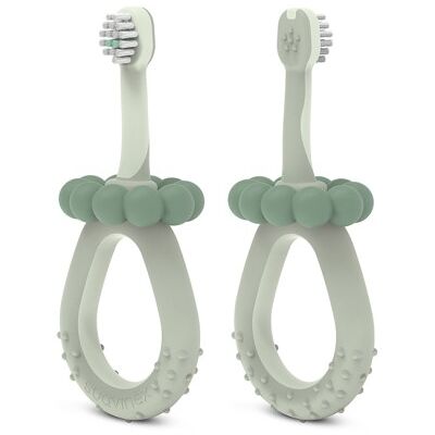 Spazzolino Primi Denti 0-2 anni Suavinex Verde Spazzolino Primi Denti 0-2 anni Suavinex Verde