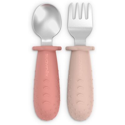 Set di 2 Posate Suavinex Nude Evolutivo - Articoli da cucina Set di 2 Posate Suavinex Nude Evolutivo - Articoli da cucina