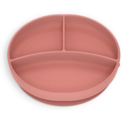 Piatto in silicone Suavinex con divisori Nude Piatto in silicone Suavinex con divisori Nude
