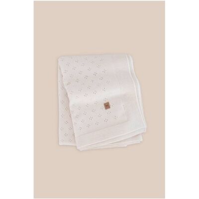 Copertina Bamboom Traforata 75x100 Sabbia Copertina Bamboom Traforata 75x100 Sabbia