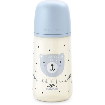 Biberon Suavinex Wild & Free 270 Ml Azzurro Biberon Suavinex Wild & Free 270 Ml Azzurro