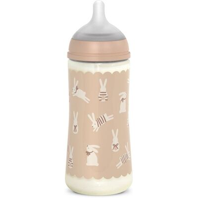 Biberon In Silicone SX PRO Suavinex Wonderland Coniglio Beige 360 ml Biberon In Silicone SX PRO Suavinex Wonderland Coniglio Beige 360 ml