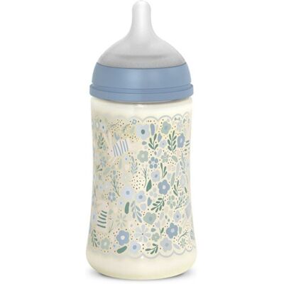 Biberon In Silicone SX PRO Suavinex Wonderland Liberty Azzurro 270 ml Biberon In Silicone SX PRO Suavinex Wonderland Liberty Azzurro 270 ml