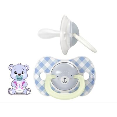 Ciucci Wild Night E Day 0-6 M Suavinex Azzurro Ciucci Wild Night E Day 0-6 M Suavinex Azzurro