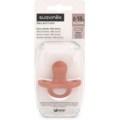 Succhietto 6/18m Suavinex Colour Essence Pesca Succhietto 6/18m Suavinex Colour Essence Pesca