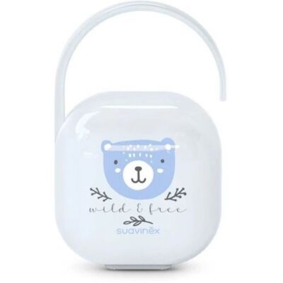Scatolina PortaCiuccio Suavinex Wild & Free Azzurro Scatolina PortaCiuccio Suavinex Wild & Free Azzurro