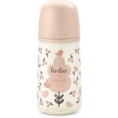 Biberon 270 Ml Tettarella Sx Pro™ Suavinex Birdies Rosa Biberon 270 Ml Tettarella Sx Pro™ Suavinex Birdies Rosa