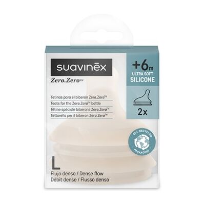 Tettarella Per Biberon Zero.Zero™ Suavinex Flusso Denso Light Tettarella Per Biberon Zero.Zero™ Suavinex Flusso Denso Light