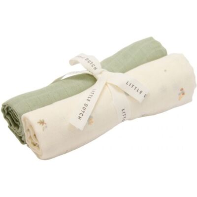 Swaddle Little Dutch 70x70 cm Forest Treasures & Sage Swaddle Little Dutch 70x70 cm Forest Treasures & Sage