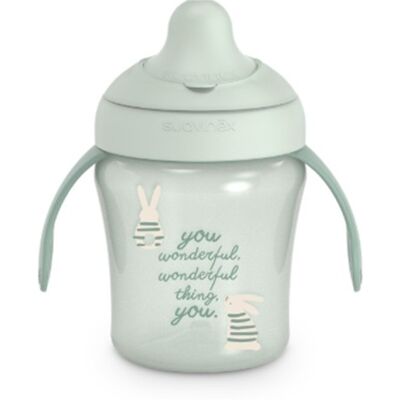 Tazza Antigoccia 200Ml Wonderland - Suavinex Verde Tazza Antigoccia 200Ml Wonderland - Suavinex Verde