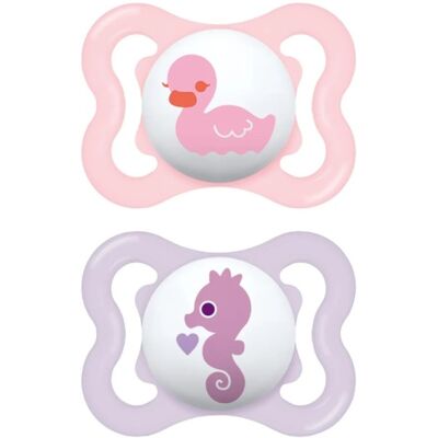 Succhietto Mam Mam - 2-6 Mesi, Rosa, Ergonomico, Sterilizzabile Succhietto Mam Mam - 2-6 Mesi, Rosa, Ergonomico, Sterilizzabile