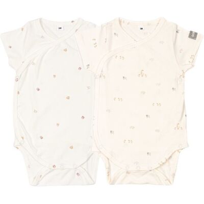 Body Manica Corta Set 2 pz Animal Mix Bamboom 18-24 Body Manica Corta Set 2 pz Animal Mix Bamboom 18-24