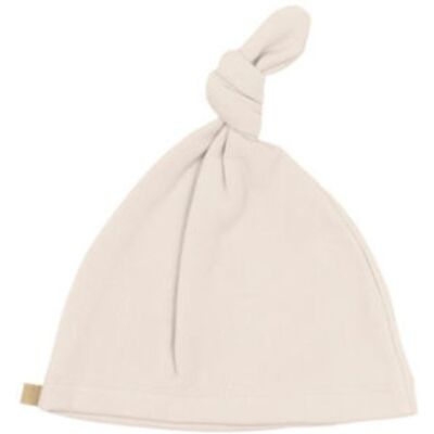 Cappellino Per Neonato Con Nodo Bamboom Pure Warm White Cappellino Per Neonato Con Nodo Bamboom Pure Warm White