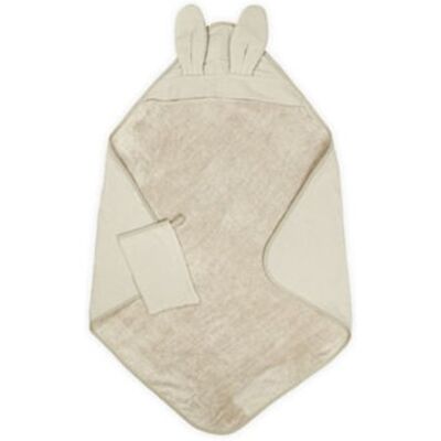 Bagno Duo Waffle Asciugamano Con Cappuccio e Guanto Bamboom See Breeze Bagno Duo Waffle Asciugamano Con Cappuccio e Guanto Bamboom See Breeze
