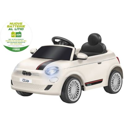 Fiat 500e Radiocomandata 12V Globo Bianca Fiat 500e Radiocomandata 12V Globo Bianca