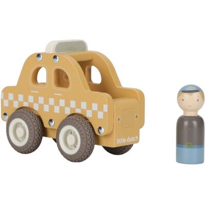 Taxi Con Personaggio In Legno Little Dutch Taxi Con Personaggio In Legno Little Dutch