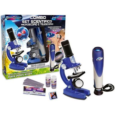 Set Scientifico Teorema Microscopio e Telescopio Set Scientifico Teorema Microscopio e Telescopio