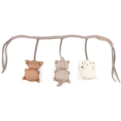Fune Gioco Bamboom Per Passeggino e Ovetto Animal Friend Fune Gioco Bamboom Per Passeggino e Ovetto Animal Friend