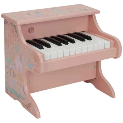 Pianoforte in legno Safari Friends - Little Dutch Rosa Pianoforte in legno Safari Friends - Little Dutch Rosa